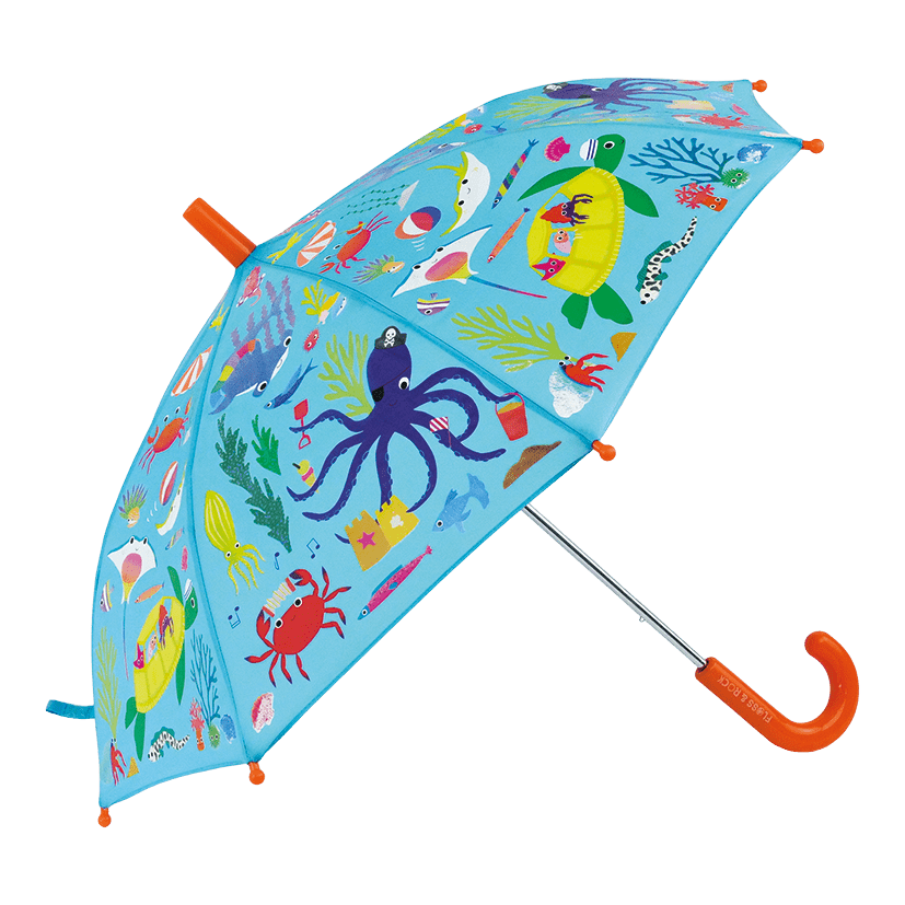 Colour Changing Umbrella - Ocean - I Want That Present
