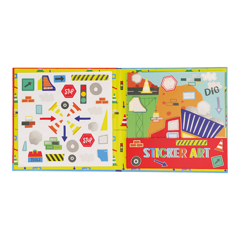 Sticker Art - Construction - I Want That Present