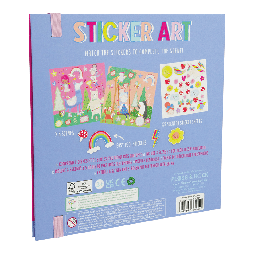 Sticker Art - Rainbow Fairy - I Want That Present