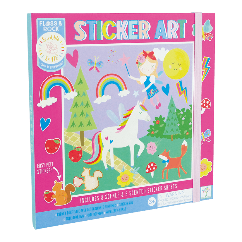Sticker Art - Rainbow Fairy - I Want That Present