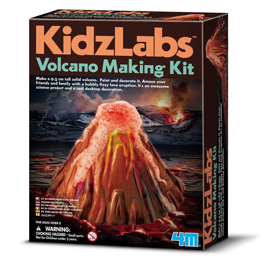 4M KidzLabs Volcano Making Kit - I Want That Present