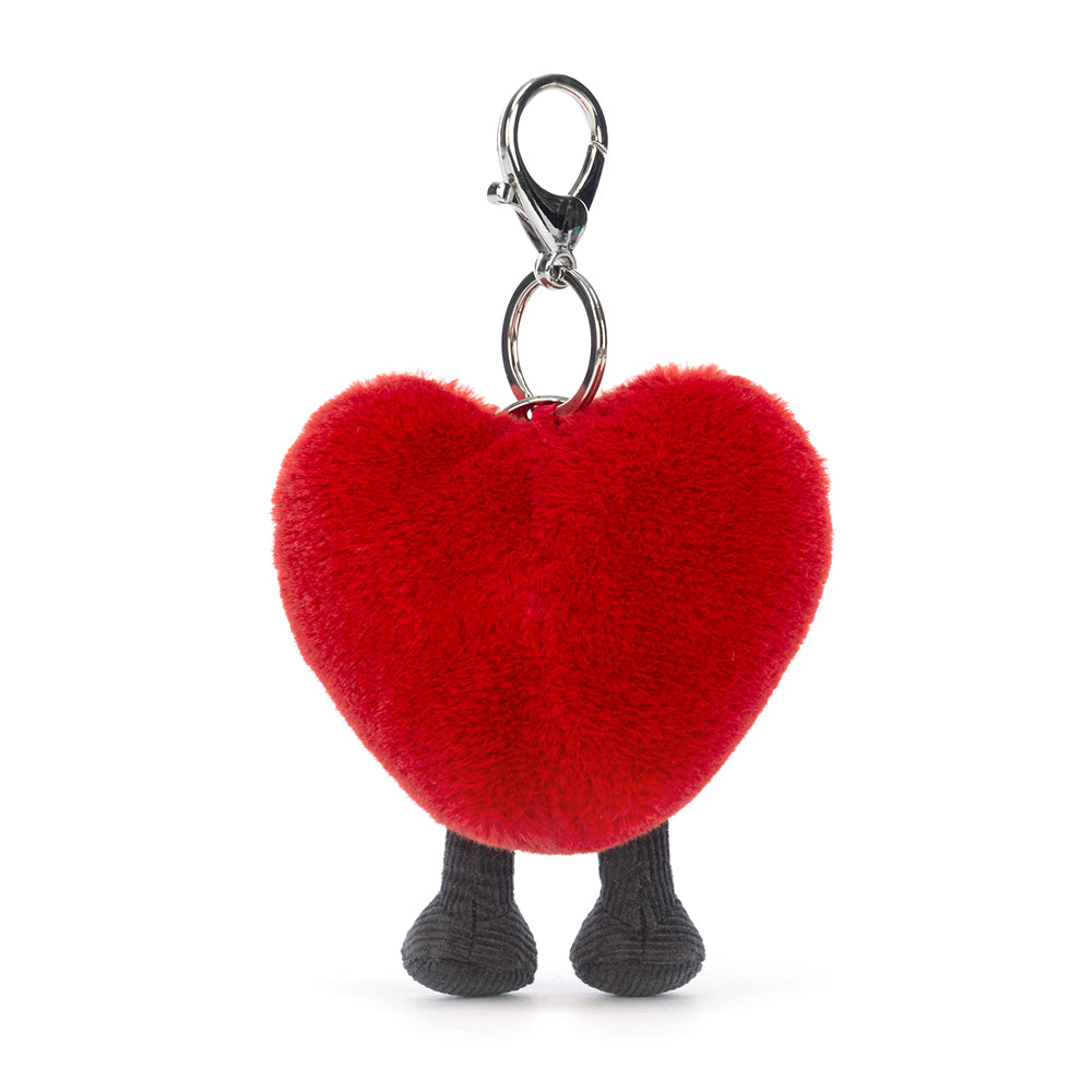 Jellycat Red Heart Bag Charm