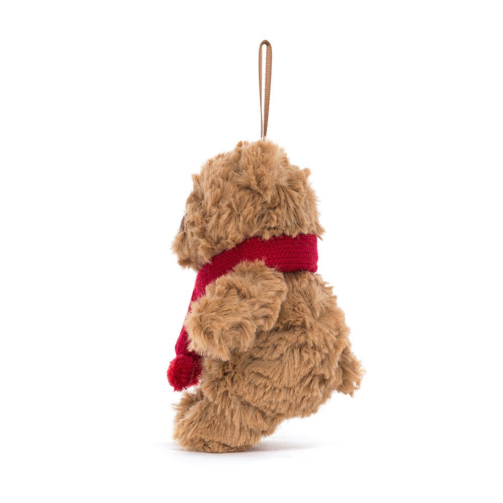 Jellycat Bartholomew Bear Decoration - I Want That Present