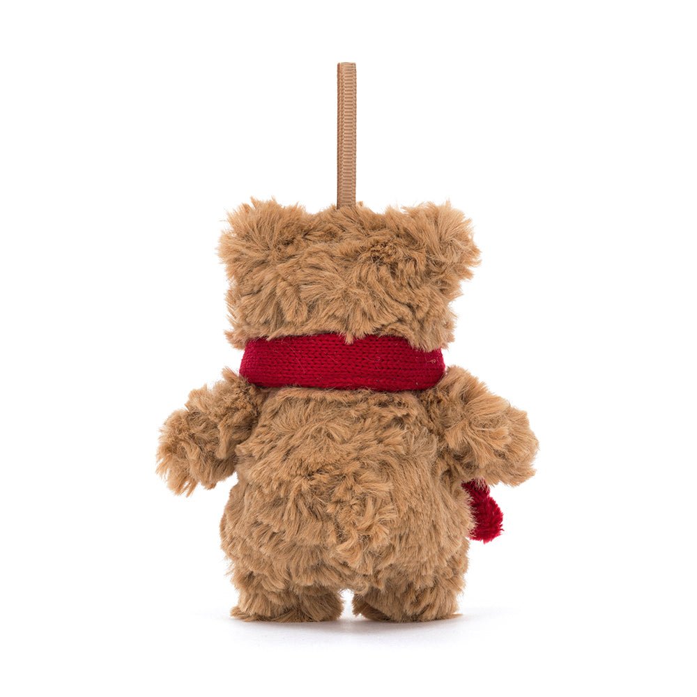 Jellycat Bartholomew Bear Decoration - I Want That Present