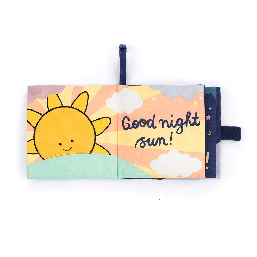 Jellycat Hello Moon Fabric Book - I Want That Present