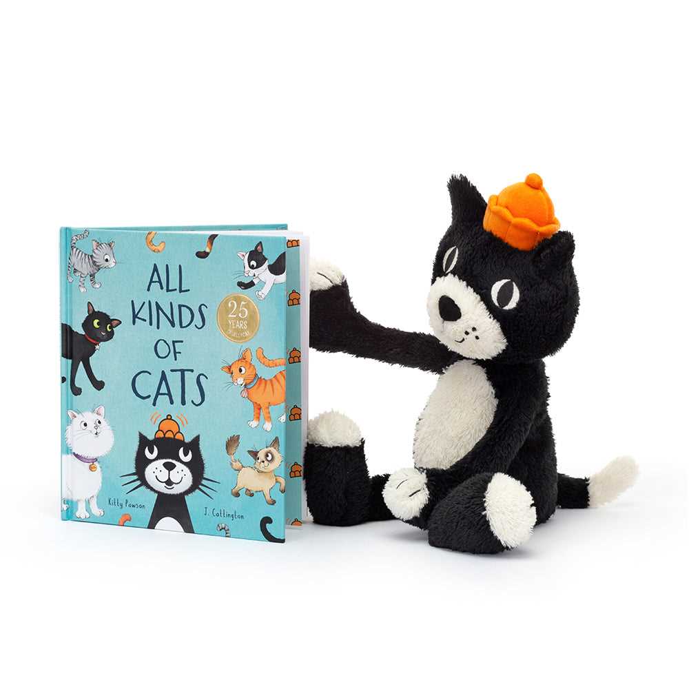 Jellycat All Kinds of Cats Book - I Want That Present