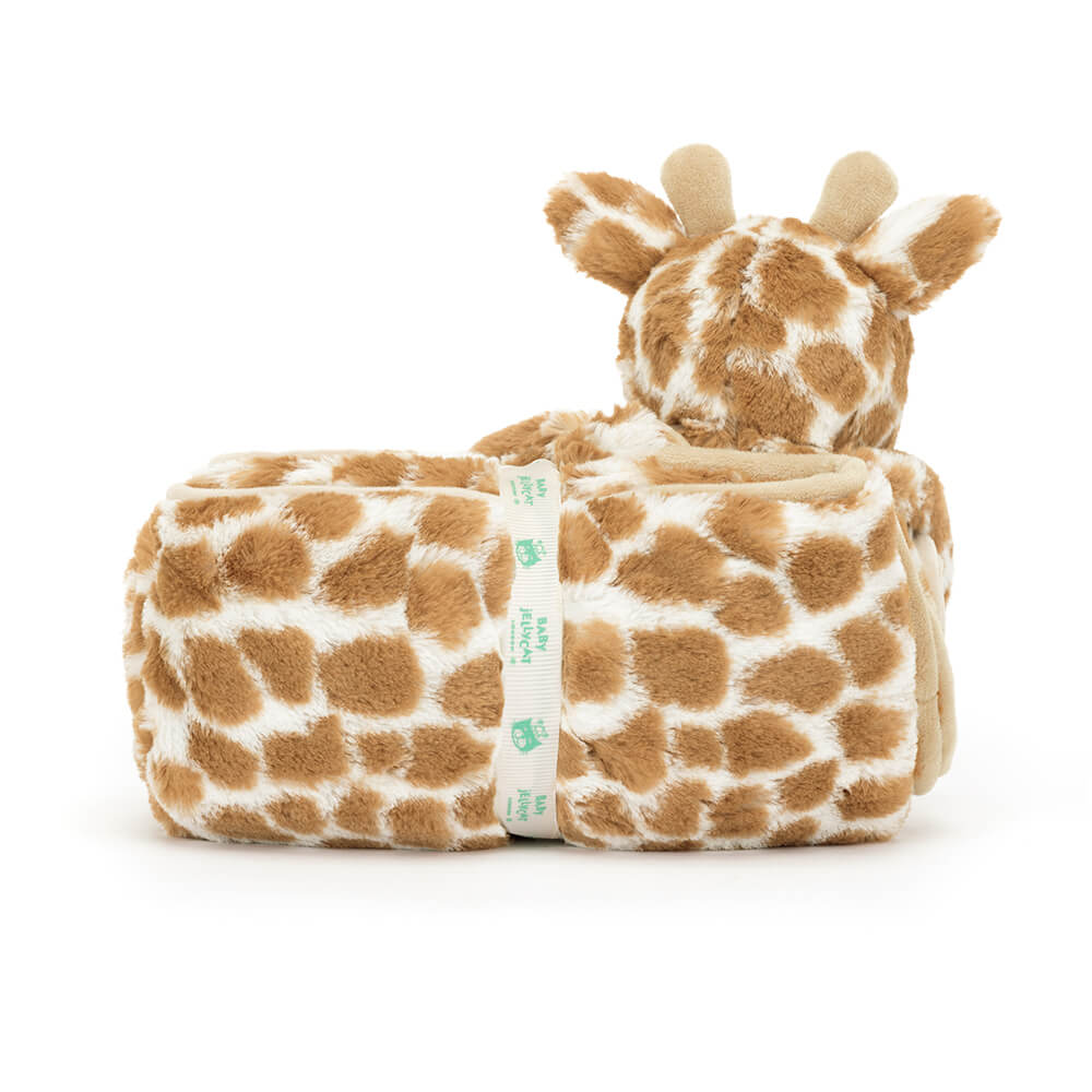 Jellycat Bashful Giraffe Blankie - I Want That Present