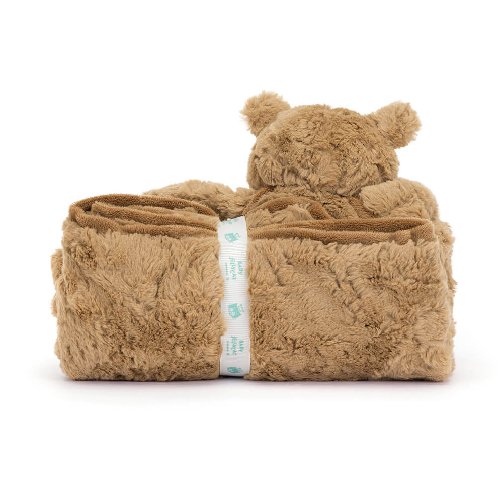 Jellycat Bartholomew Bear Blankie - I Want That Present