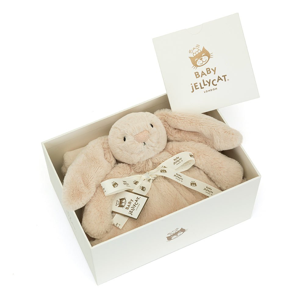 Jellycat Bashful Luxe Bunny Willow Blankie - I Want That Present