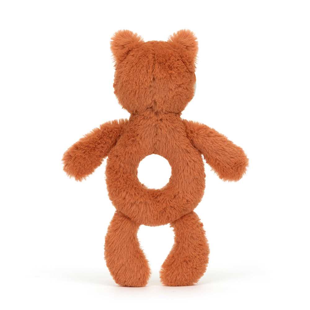 Jellycat Bashful Fox Cub Ring Rattle - I Want That Present