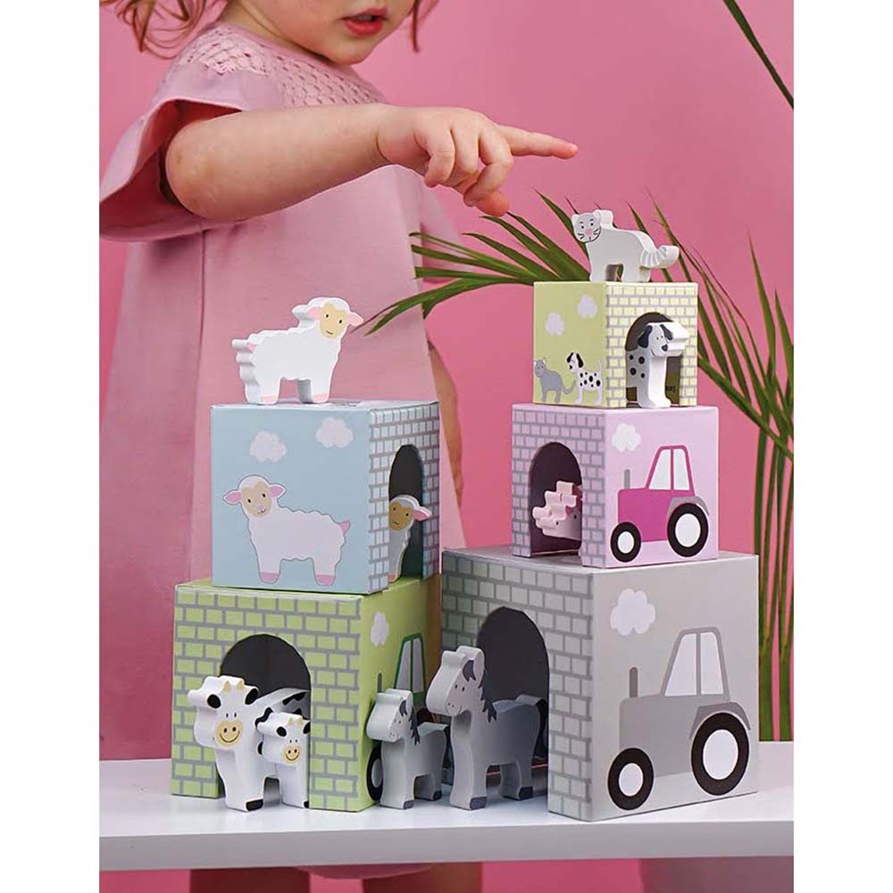 Animal Stacking Cubes by Jabadabado - I Want That Present