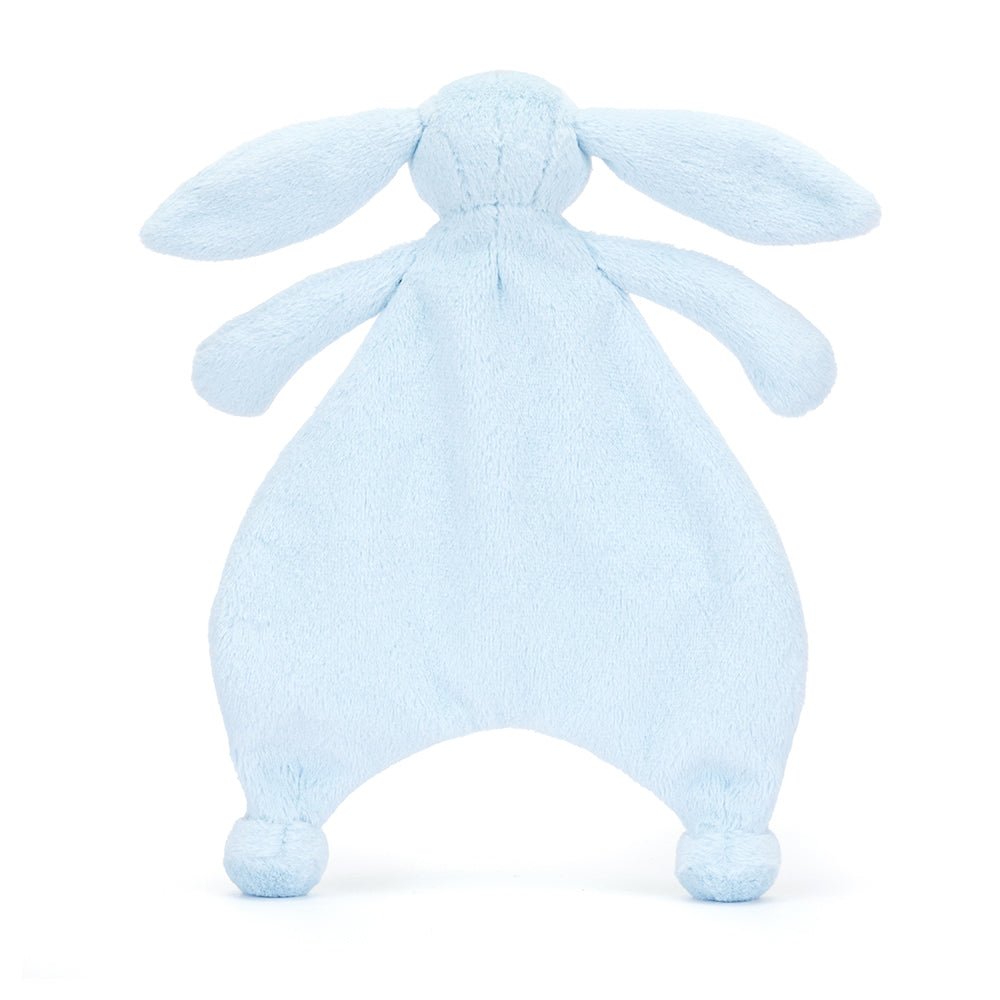Jellycat Bashful Blue Bunny Comforter - I Want That Present