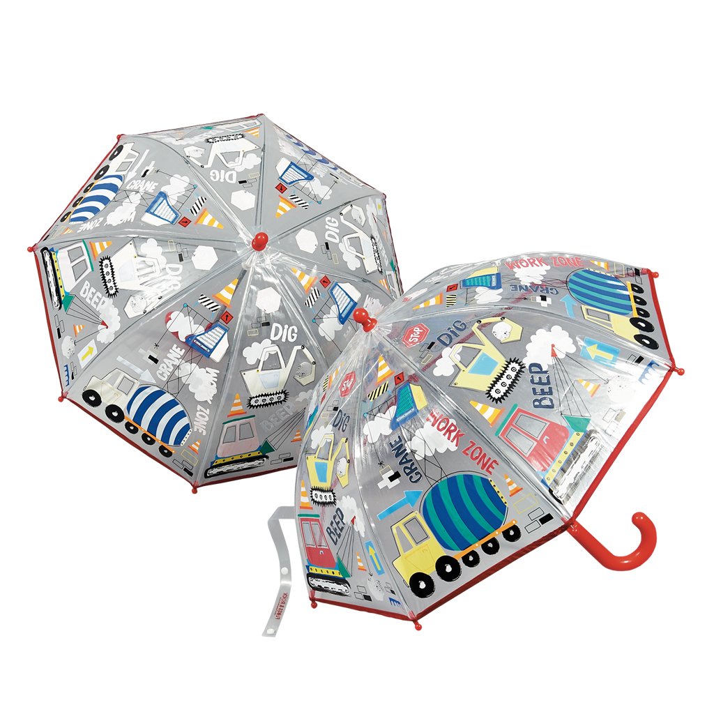 Transparent Colour Changing Umbrella - Construction