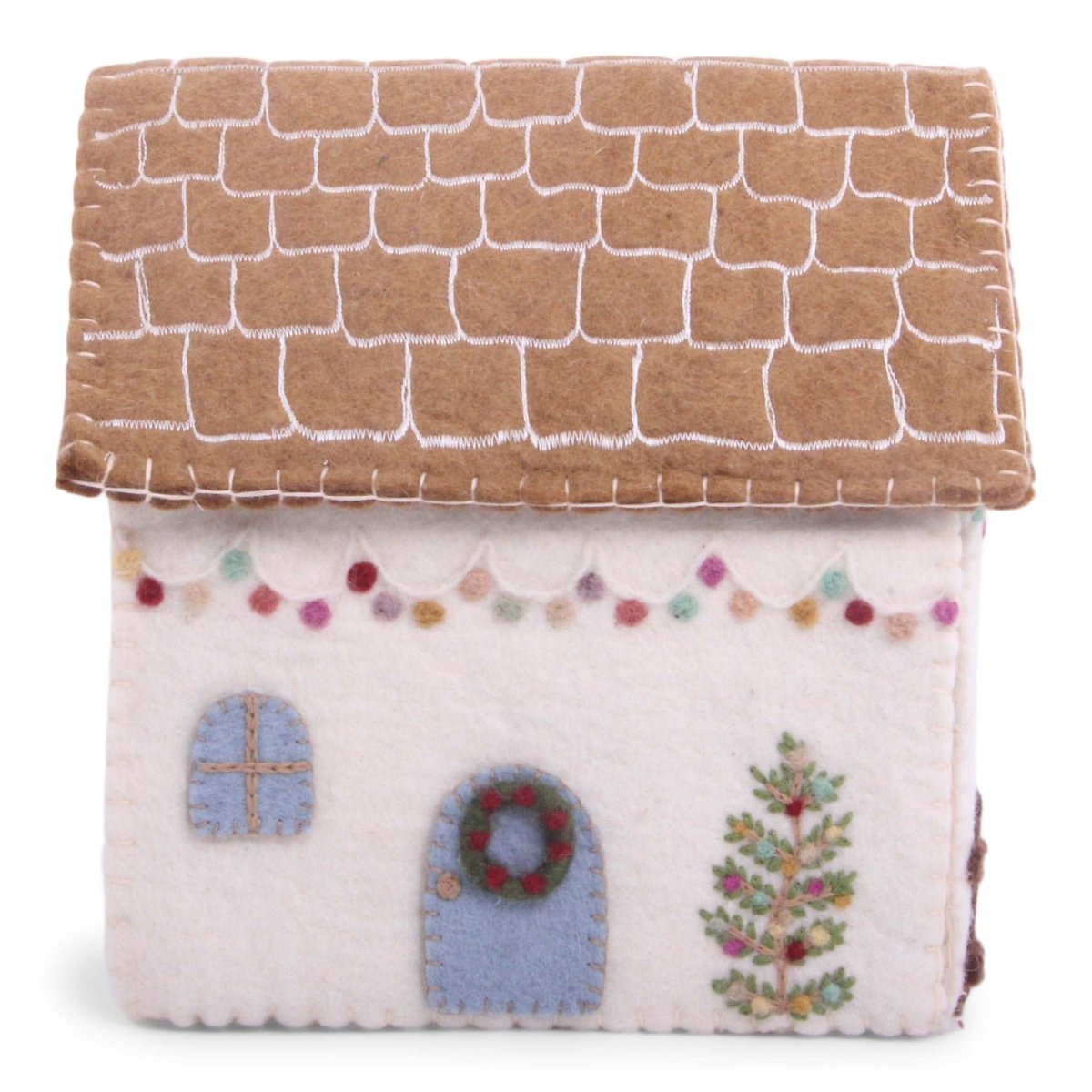 En Gry & Sif Christmas Felt House - I Want That Present