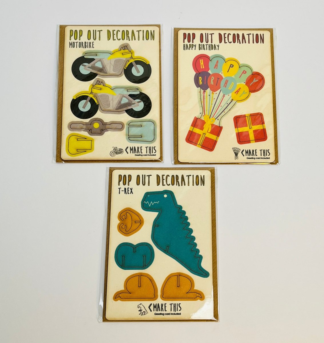 Pop Up Card Selection - 3 cards - I Want That Present