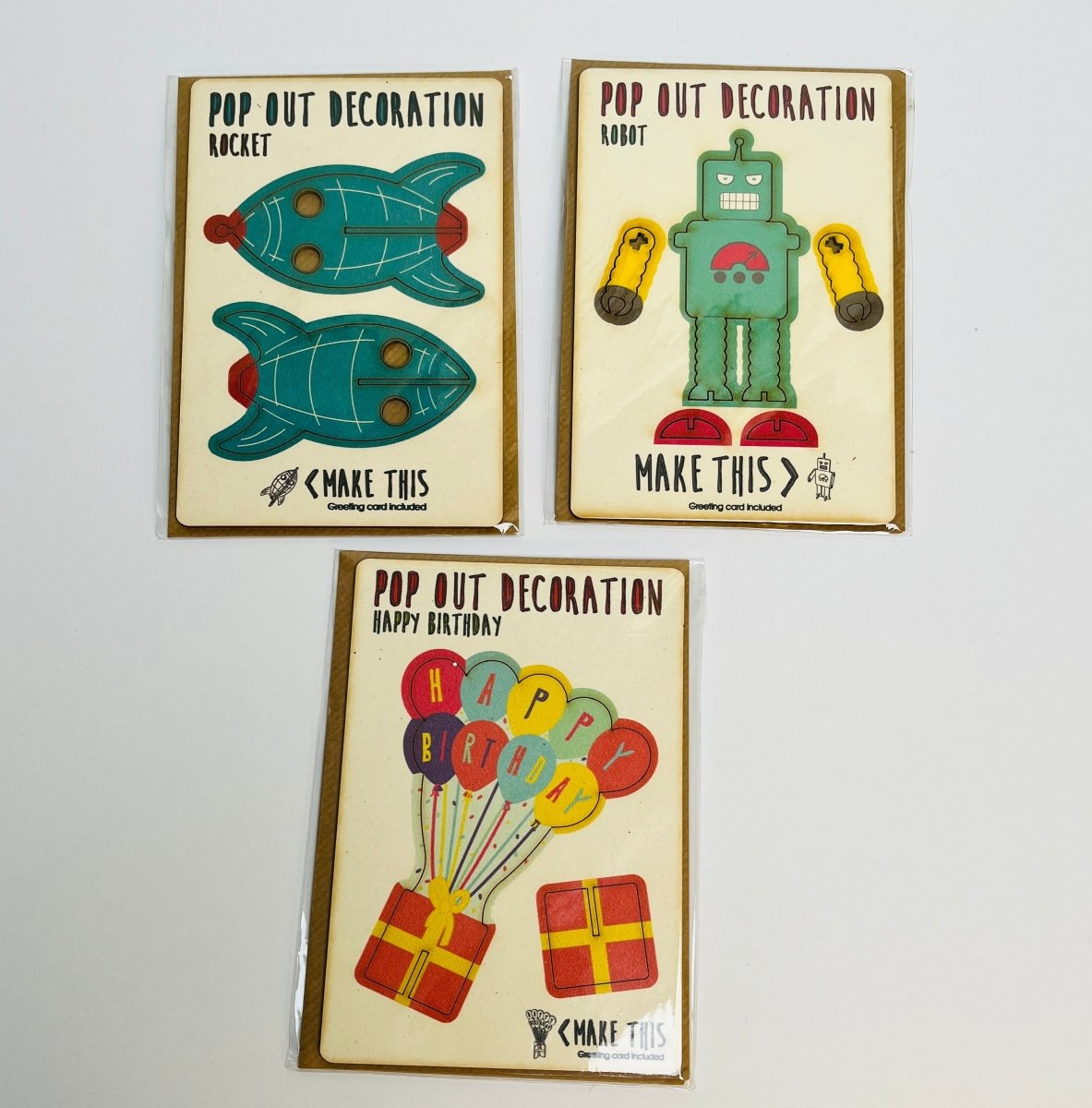 Pop Up Card Selection - 3 cards - I Want That Present