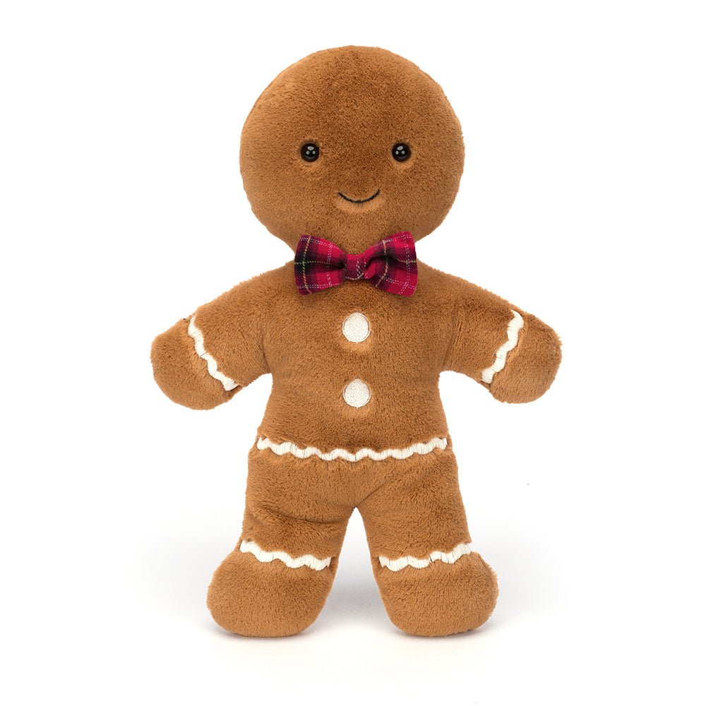 Jellycat Jolly Gingerbread Fred - Large (2024) - I Want That Present