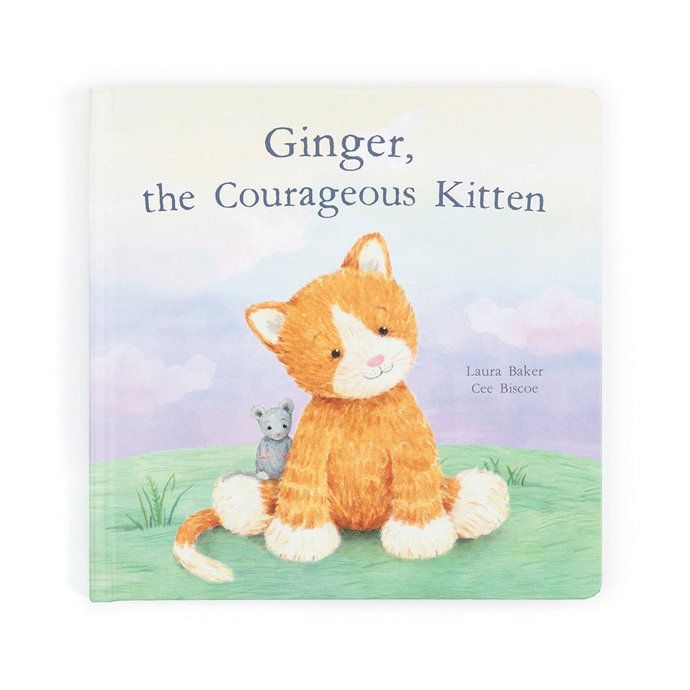 Jellycat Ginger, the Courageous Kitten Book - I Want That Present