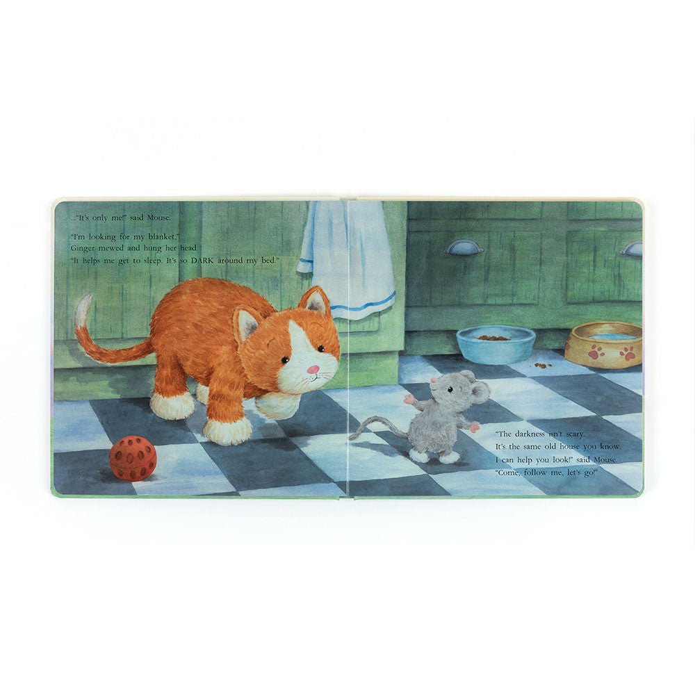 Jellycat Ginger, the Courageous Kitten Book - I Want That Present