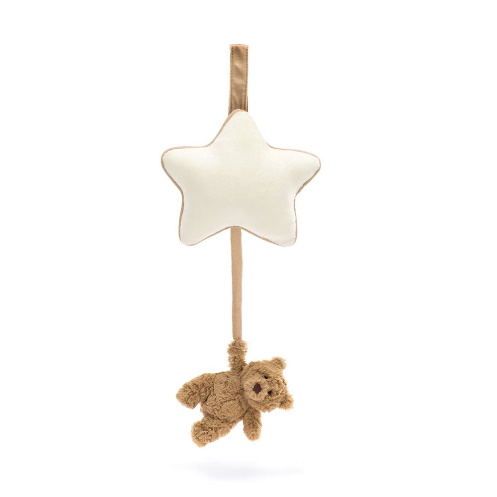 Jellycat Bartholomew Bear Musical Pull - I Want That Present