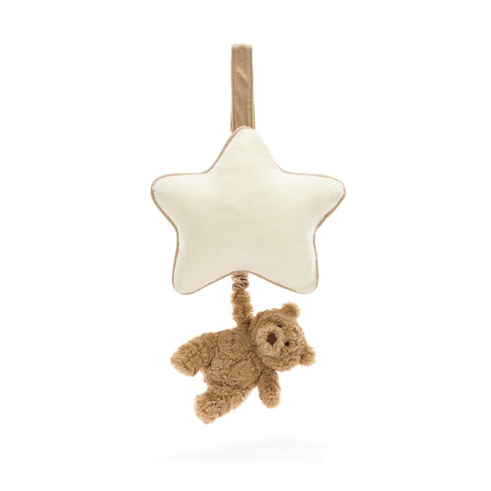 Jellycat Bartholomew Bear Musical Pull - I Want That Present