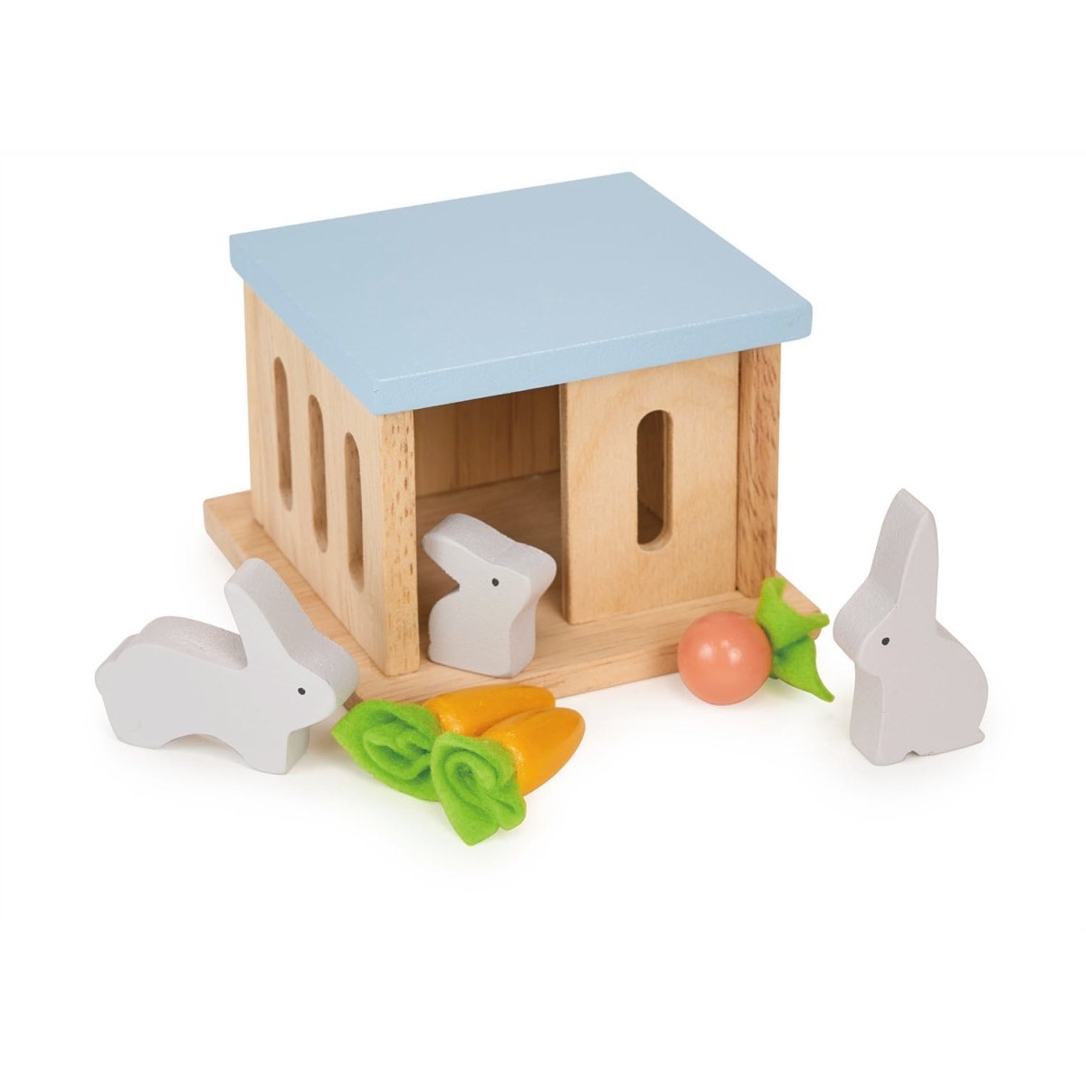 Mentari Pet Rabbit Hutch Set - I Want That Present