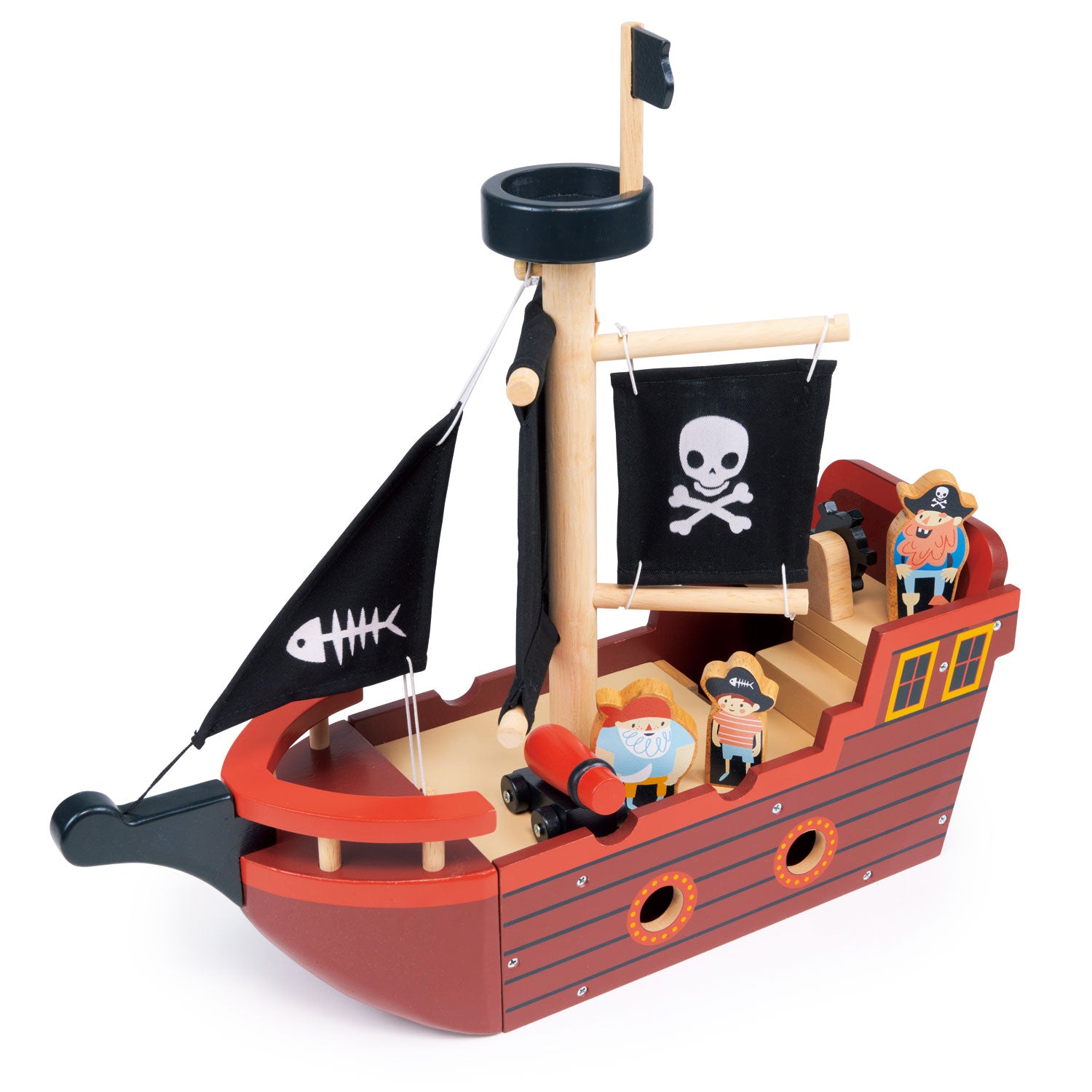 Mentari Fishbones Pirate Ship