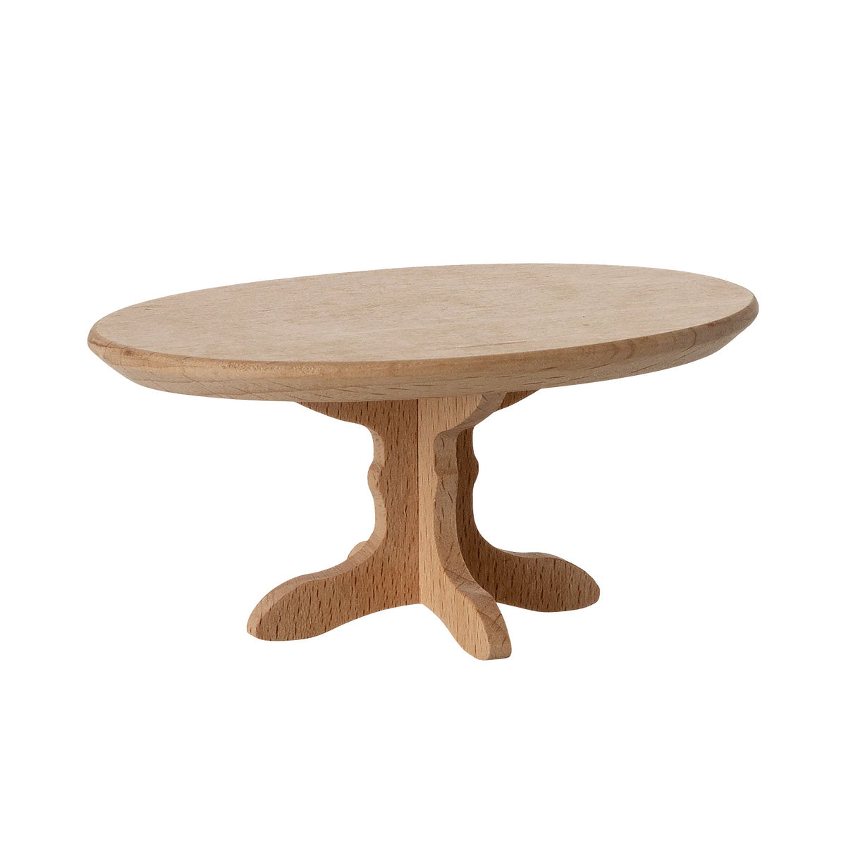 Maileg Oval Coffee Table, Mouse - Natural