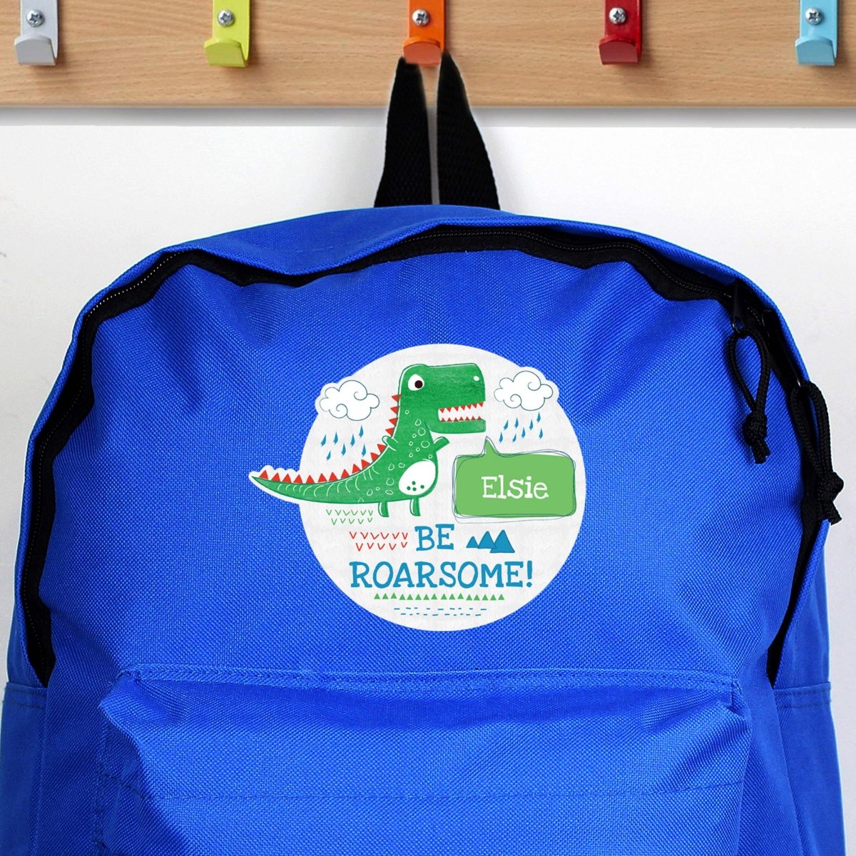 Personalised 'Be Roarsome' Dinosaur Backpack - I Want That Present