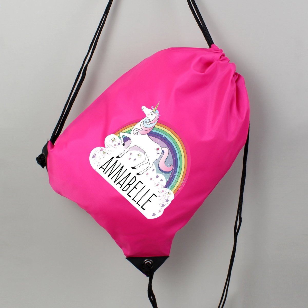 Personalised Unicorn Pink Kit Bag - I Want That Present