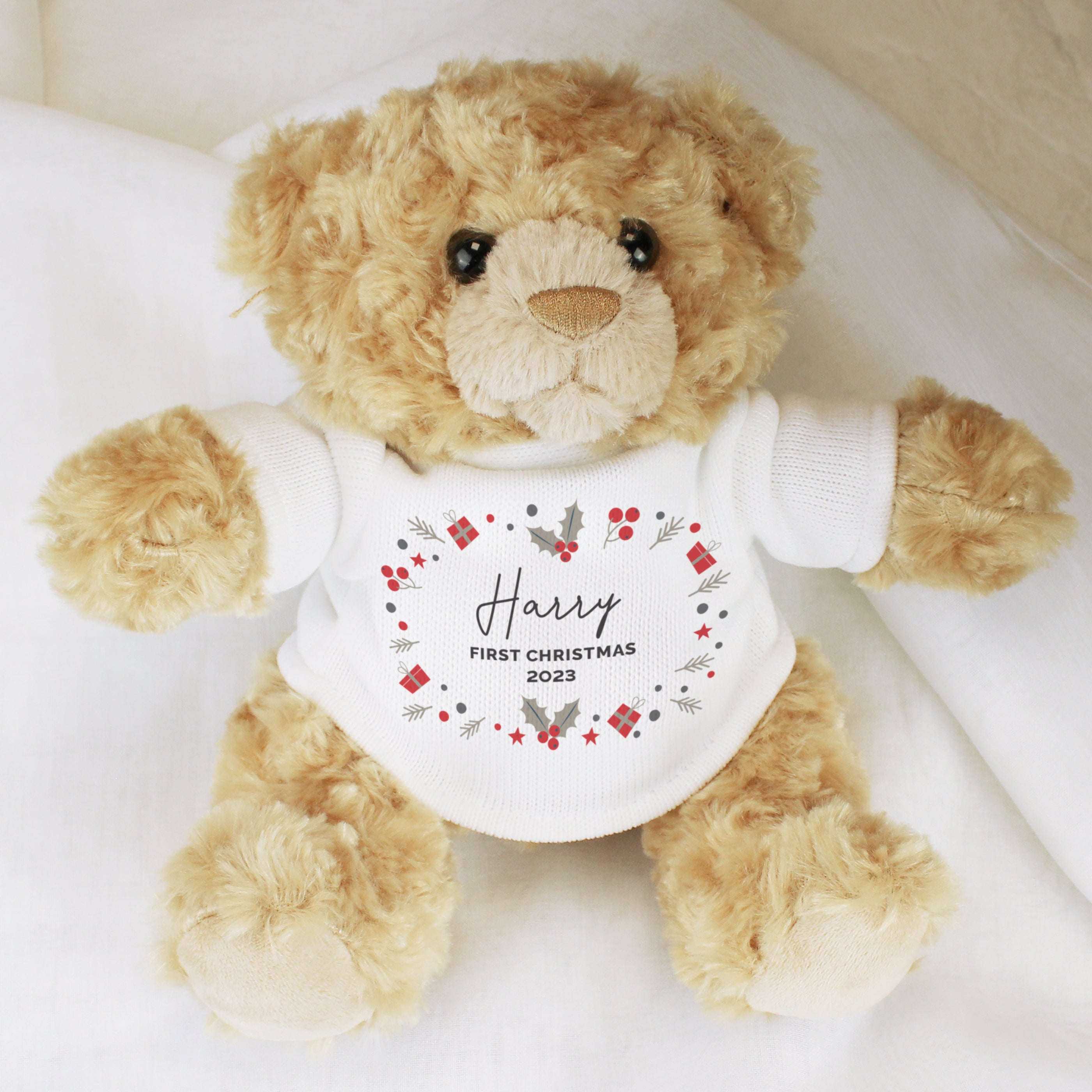 Personalised 'My Christmas' Teddy Bear