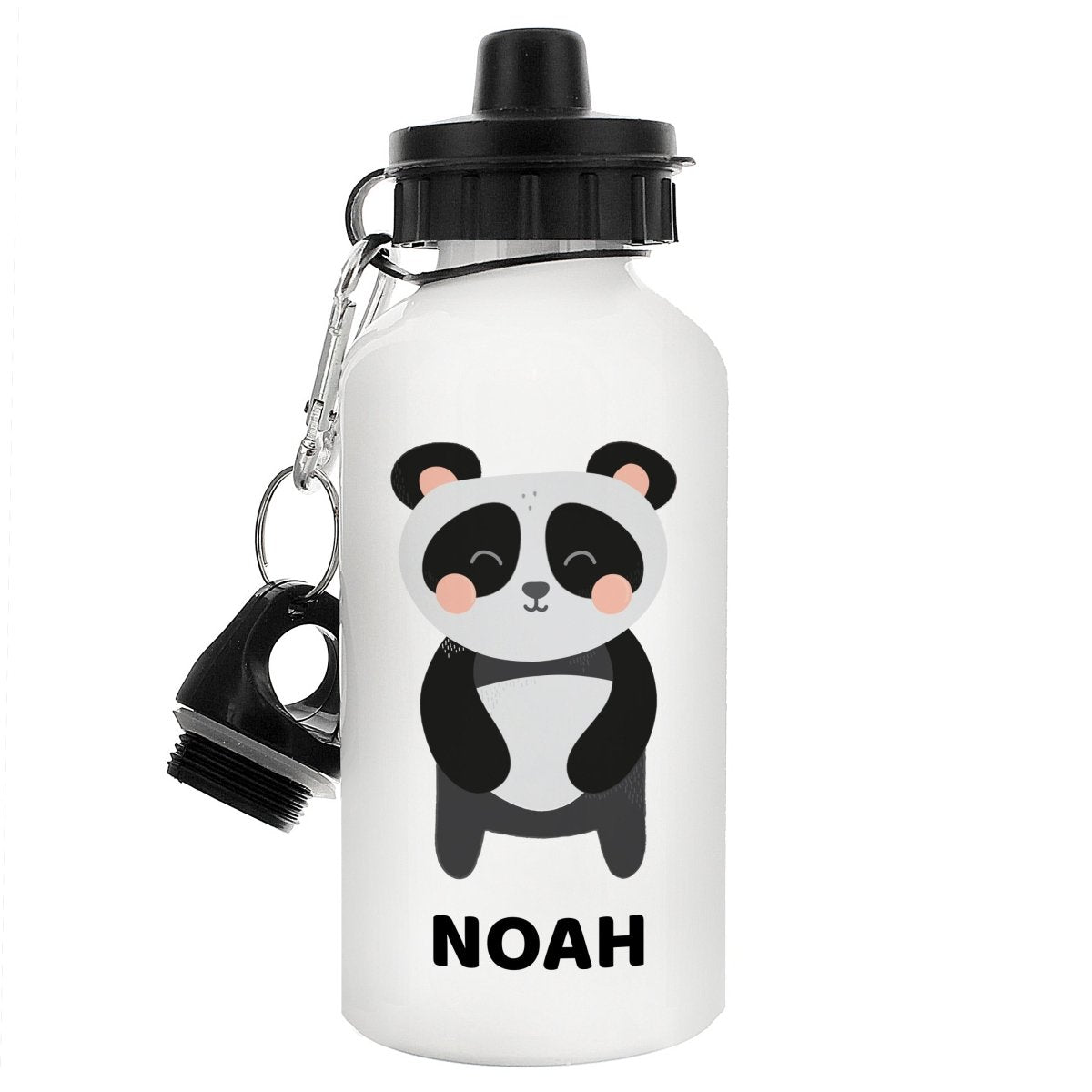 Personalised Panda Drinks Bottle - I Want That Present