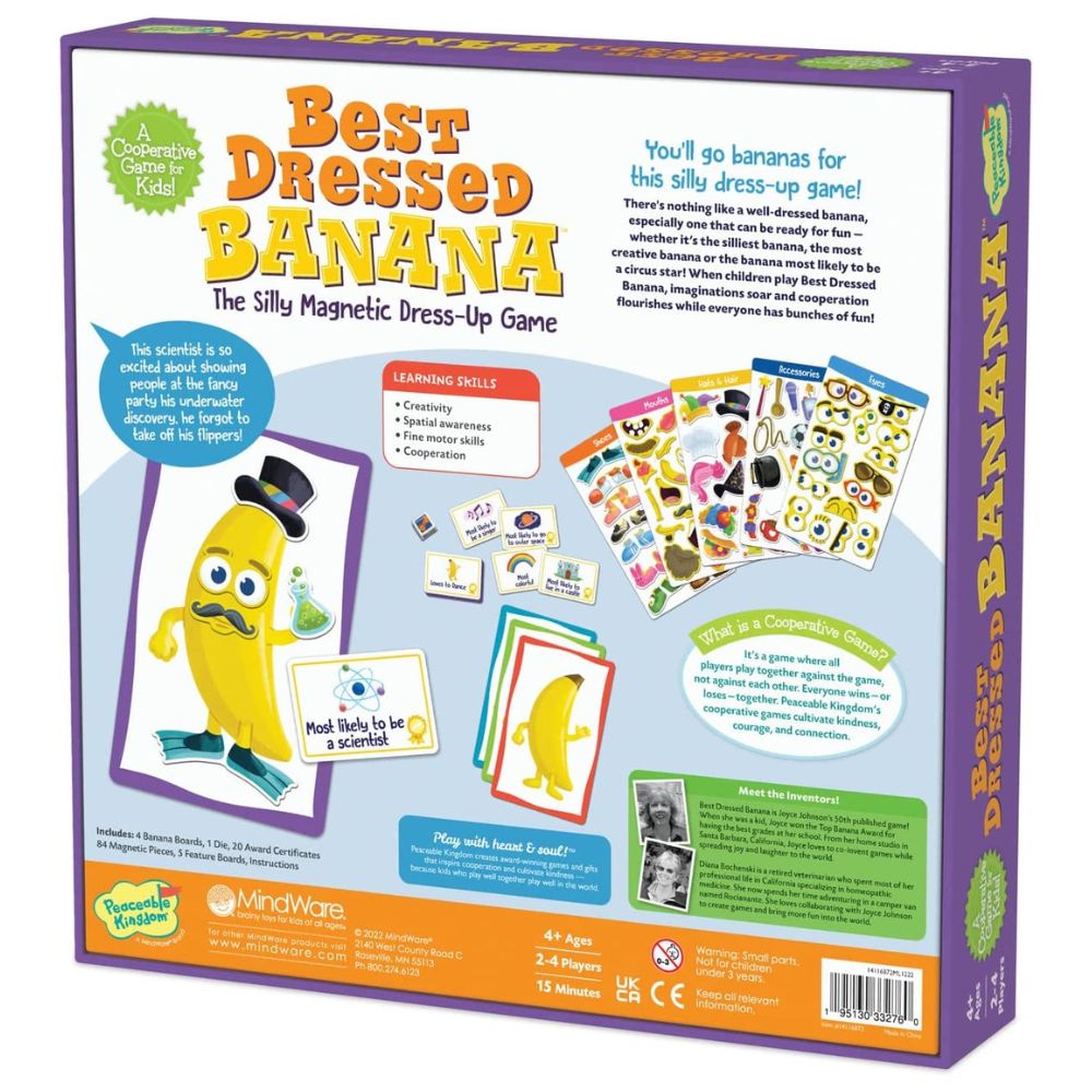 Peaceable Kingdom Best Dressed Banana - I Want That Present