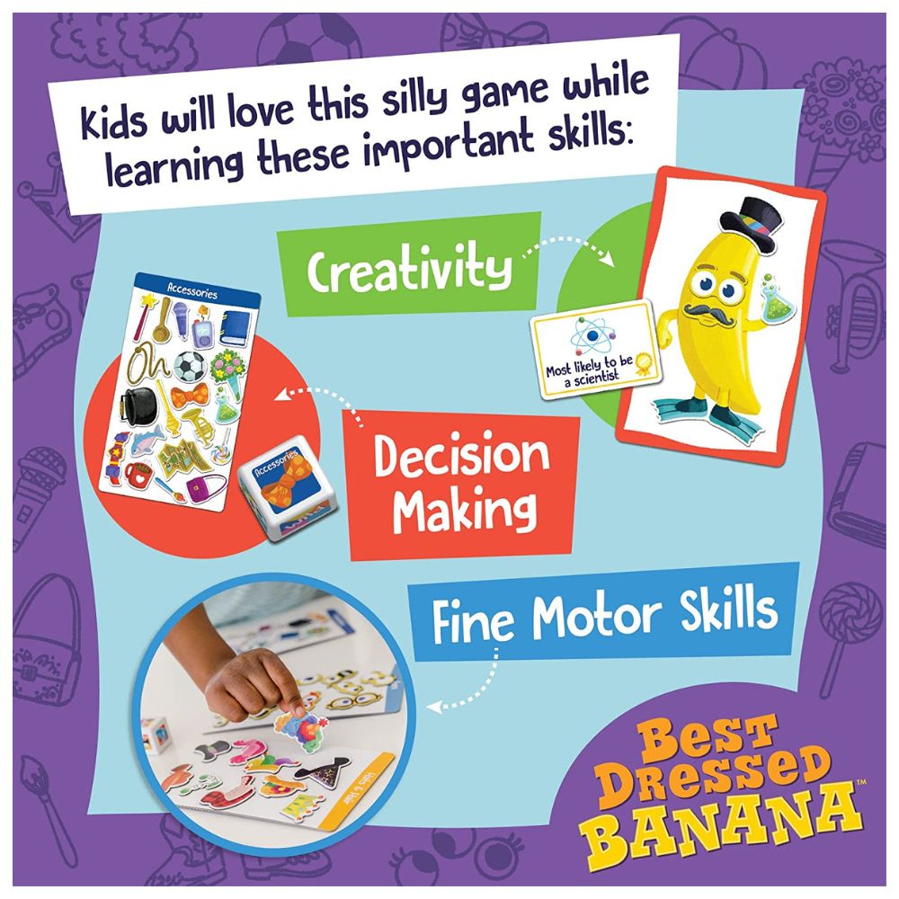 Peaceable Kingdom Best Dressed Banana - I Want That Present