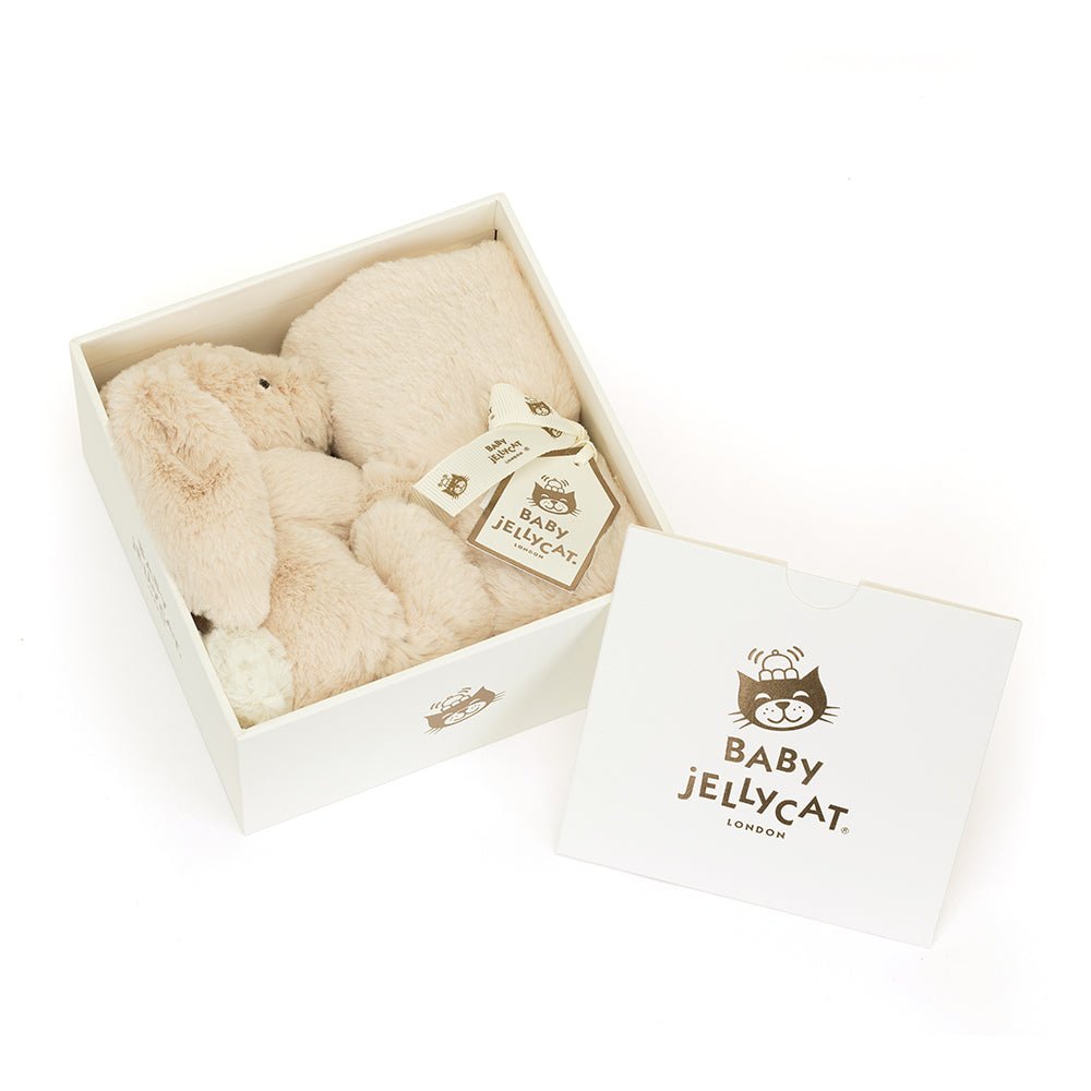 Jellycat Bashful Luxe Bunny Willow Soother - I Want That Present