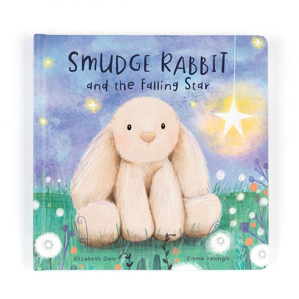 Jellycat Smudge Rabbit and the Falling Star Book - I Want That Present