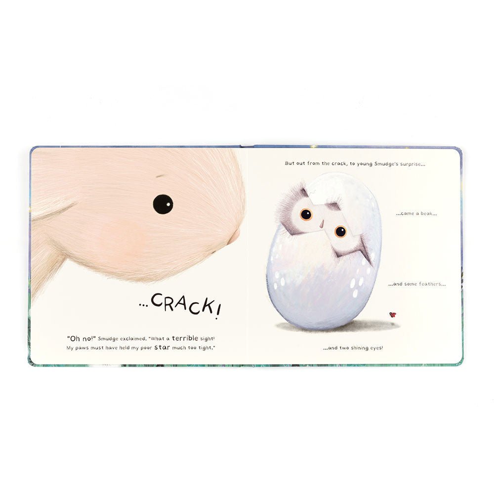 Jellycat Smudge Rabbit and the Falling Star Book - I Want That Present