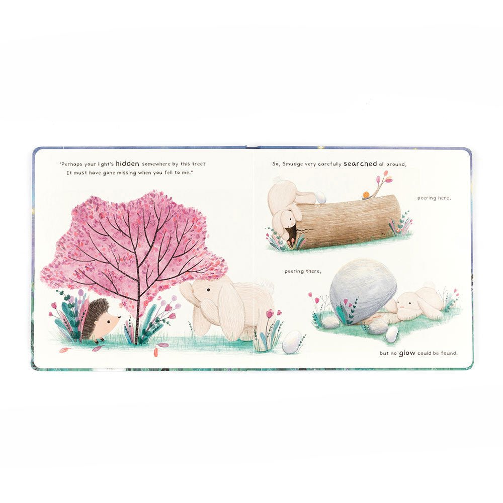 Jellycat Smudge Rabbit and the Falling Star Book - I Want That Present