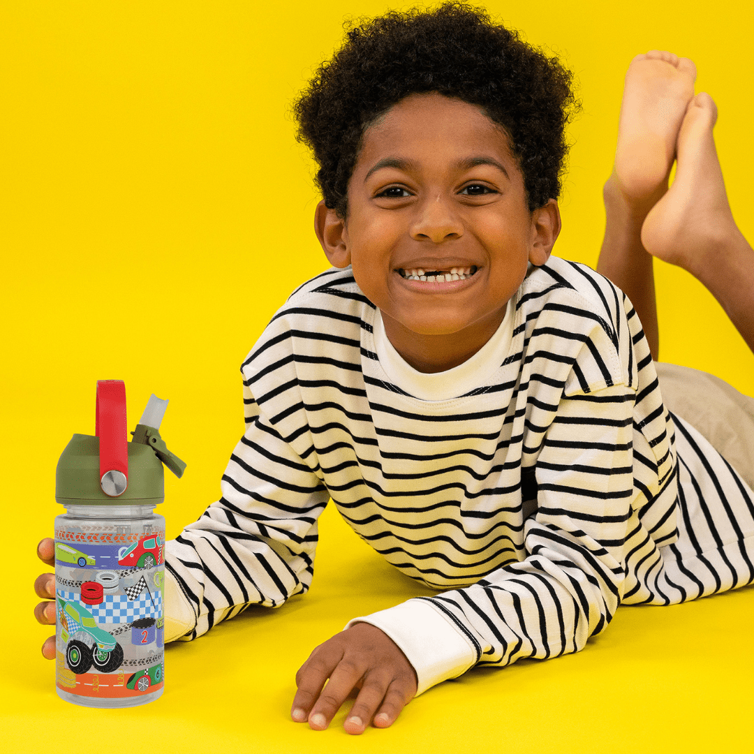 Tritan Drinks Bottle - Cars - I Want That Present