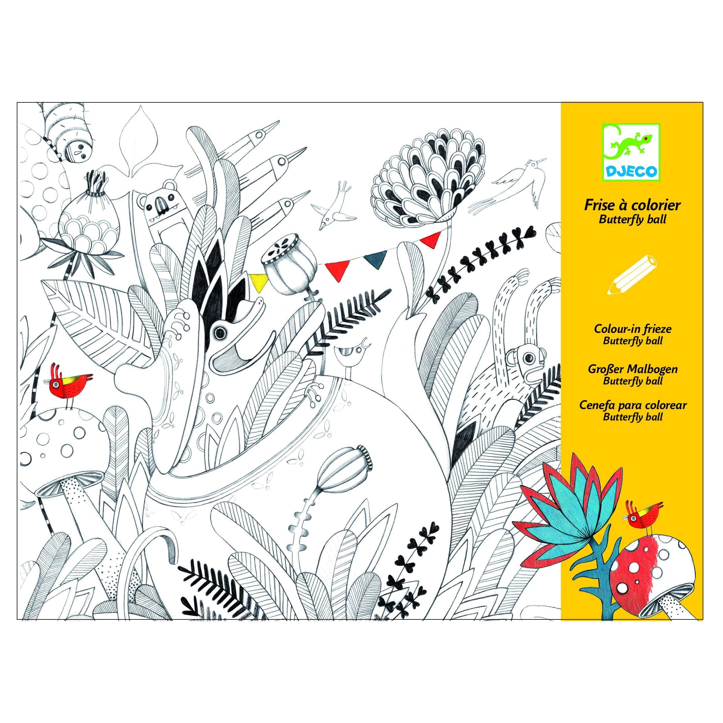 Djeco Colouring Suprises - Butterfly Ball