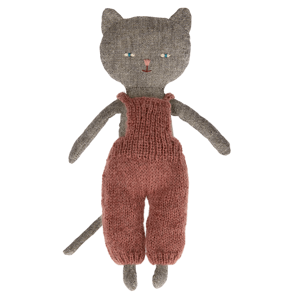 Maileg Chaton, Grey Kitten - I Want That Present