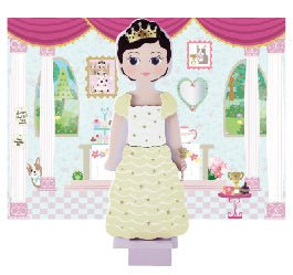 Wooden Magnetic Dress Up Doll - Charlotte - I Want That Present