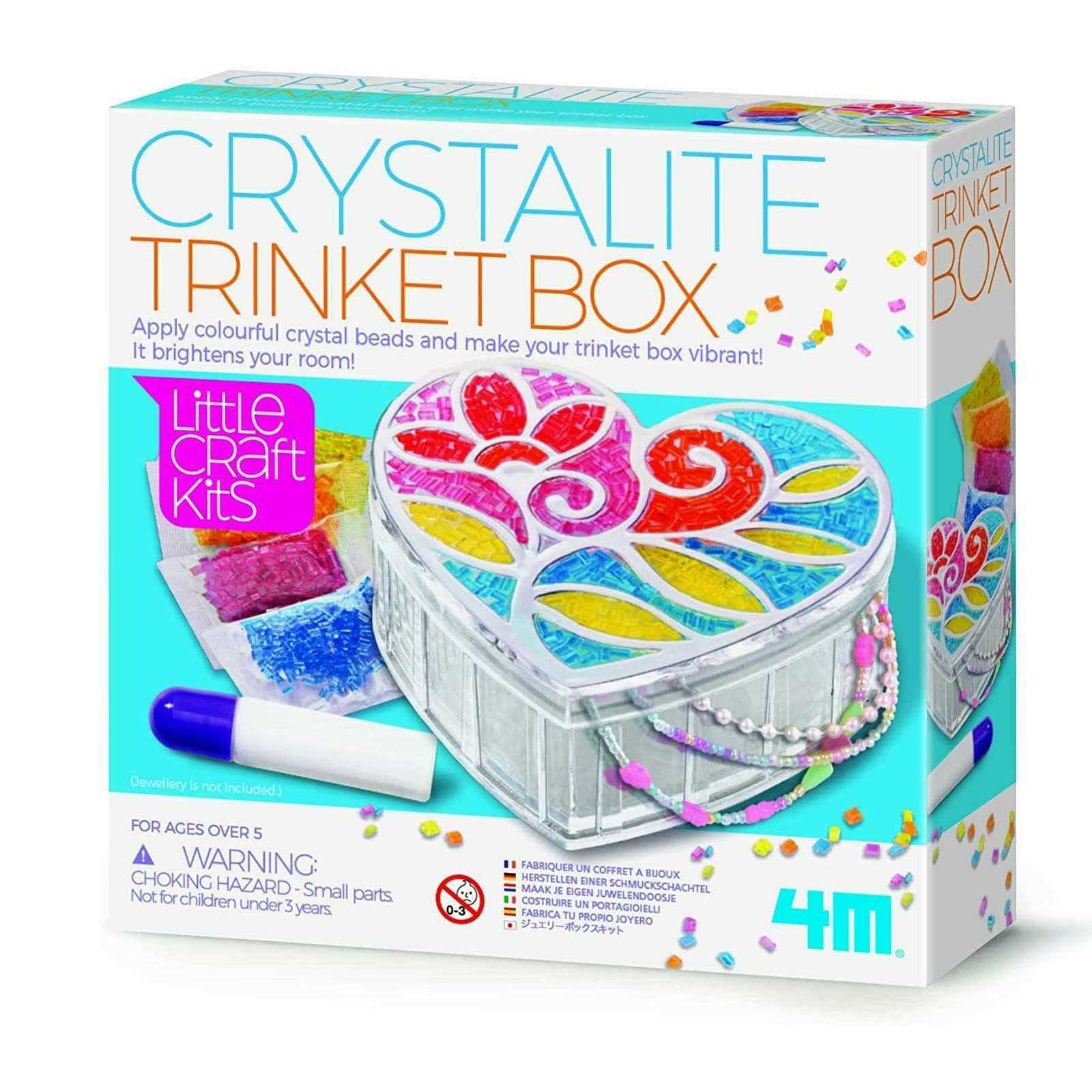 4M Make a Crystalite Trinket Box - I Want That Present