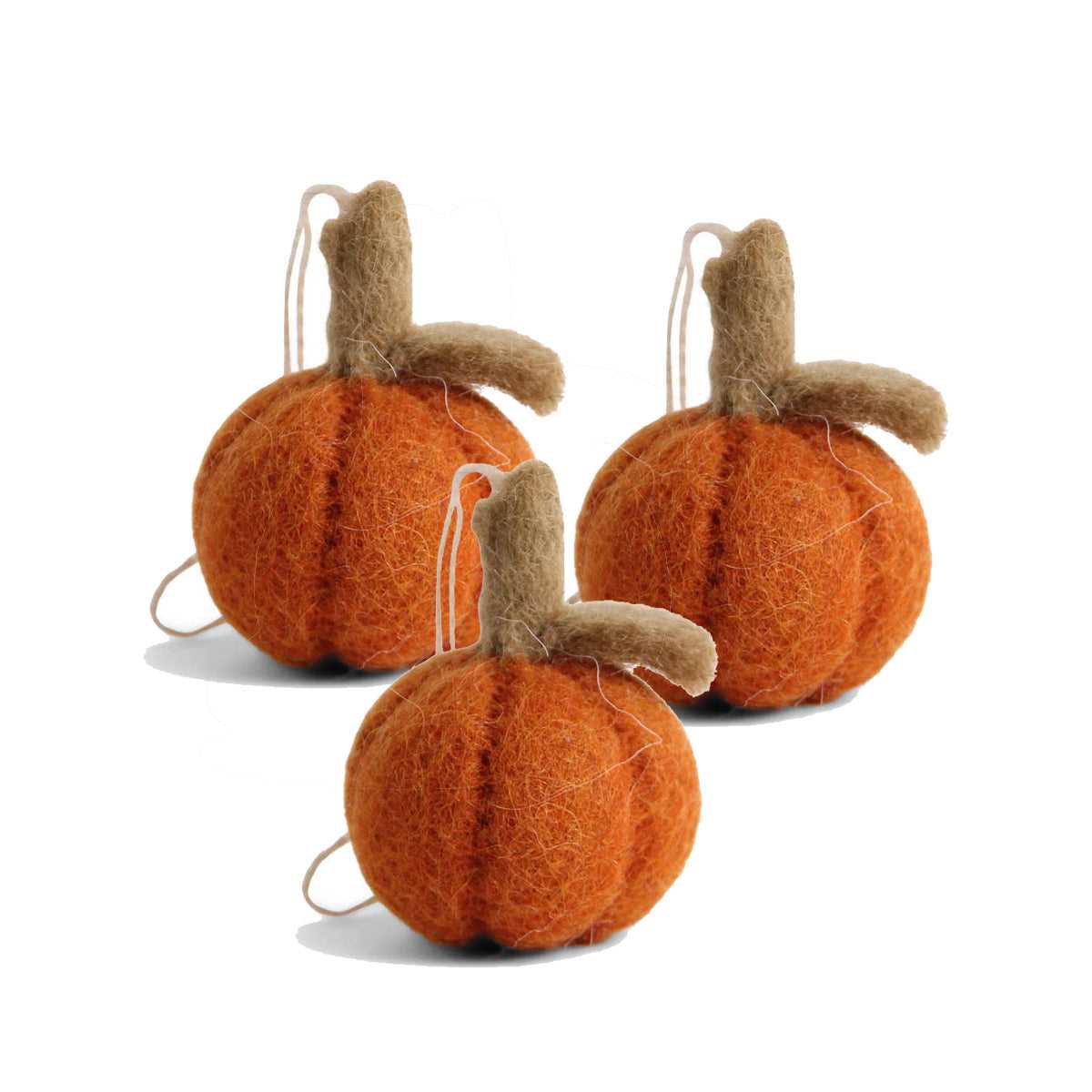 En Gry & Sif Mini Orange Pumpkin - set of 3 - I Want That Present