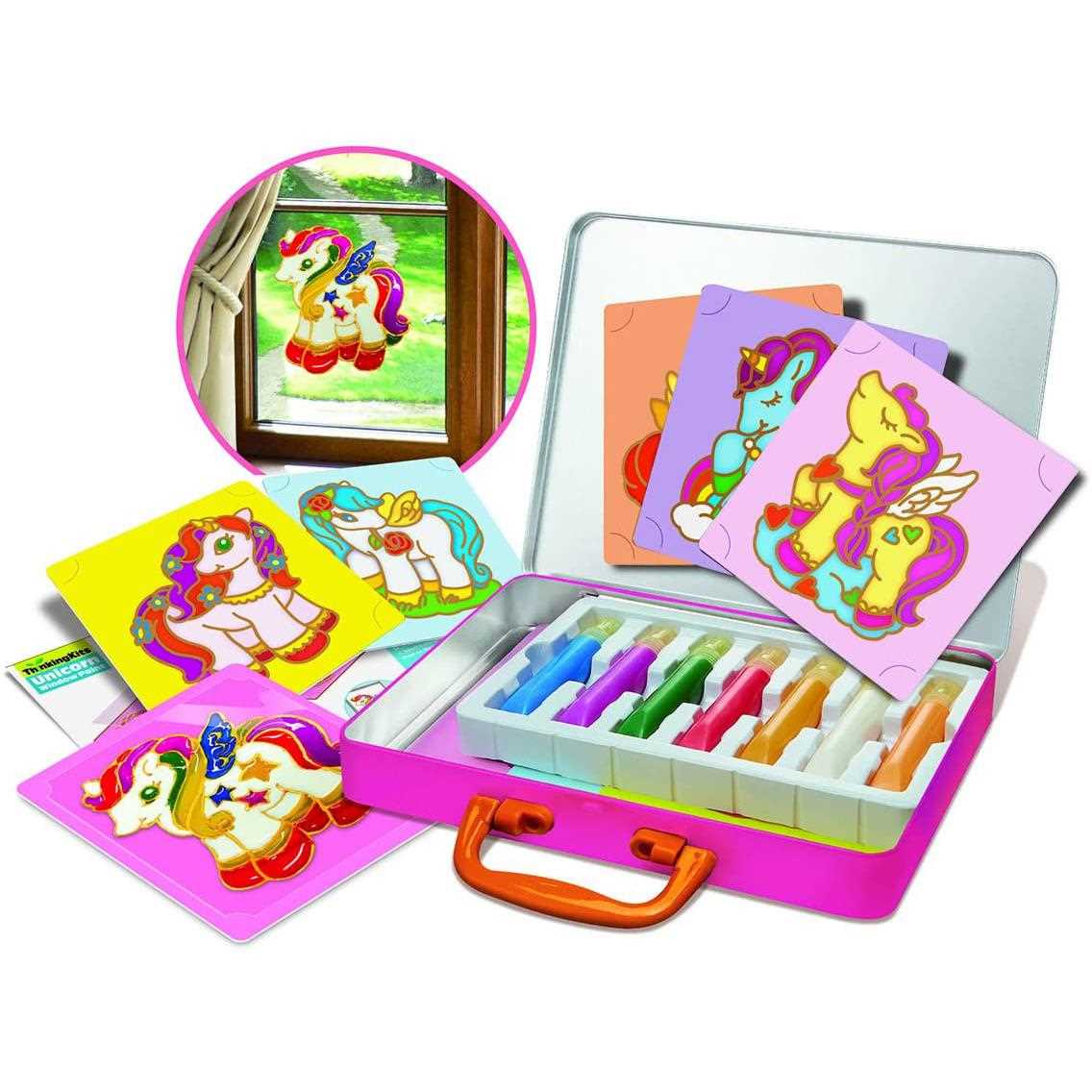 4M Thinking Kits - Unicorn Window Paints - I Want That Present