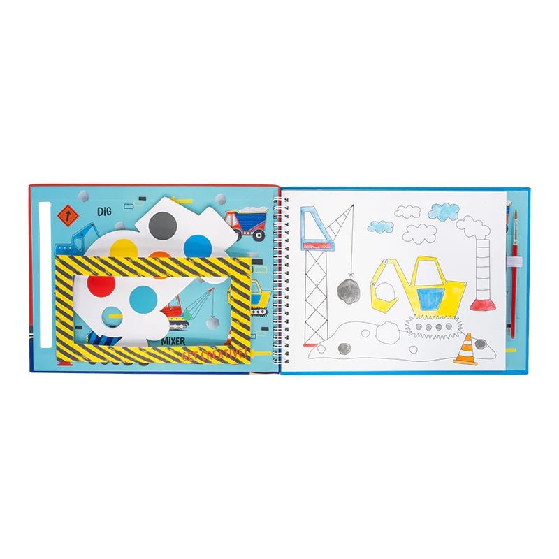 Floss & Rock My Paint Pad - Construction - I Want That Present