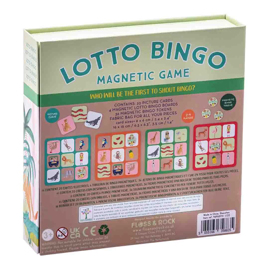 Floss & Rock Jungle Lotto Bingo Game - I Want That Present