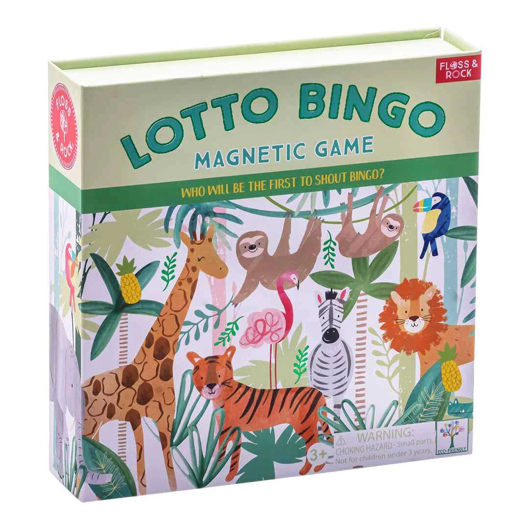 Floss & Rock Jungle Lotto Bingo Game - I Want That Present