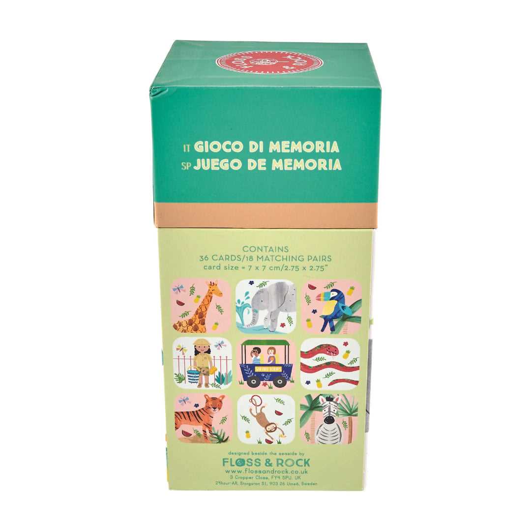 Floss & Rock Fairy Rainbow Jungle Memory Match Game