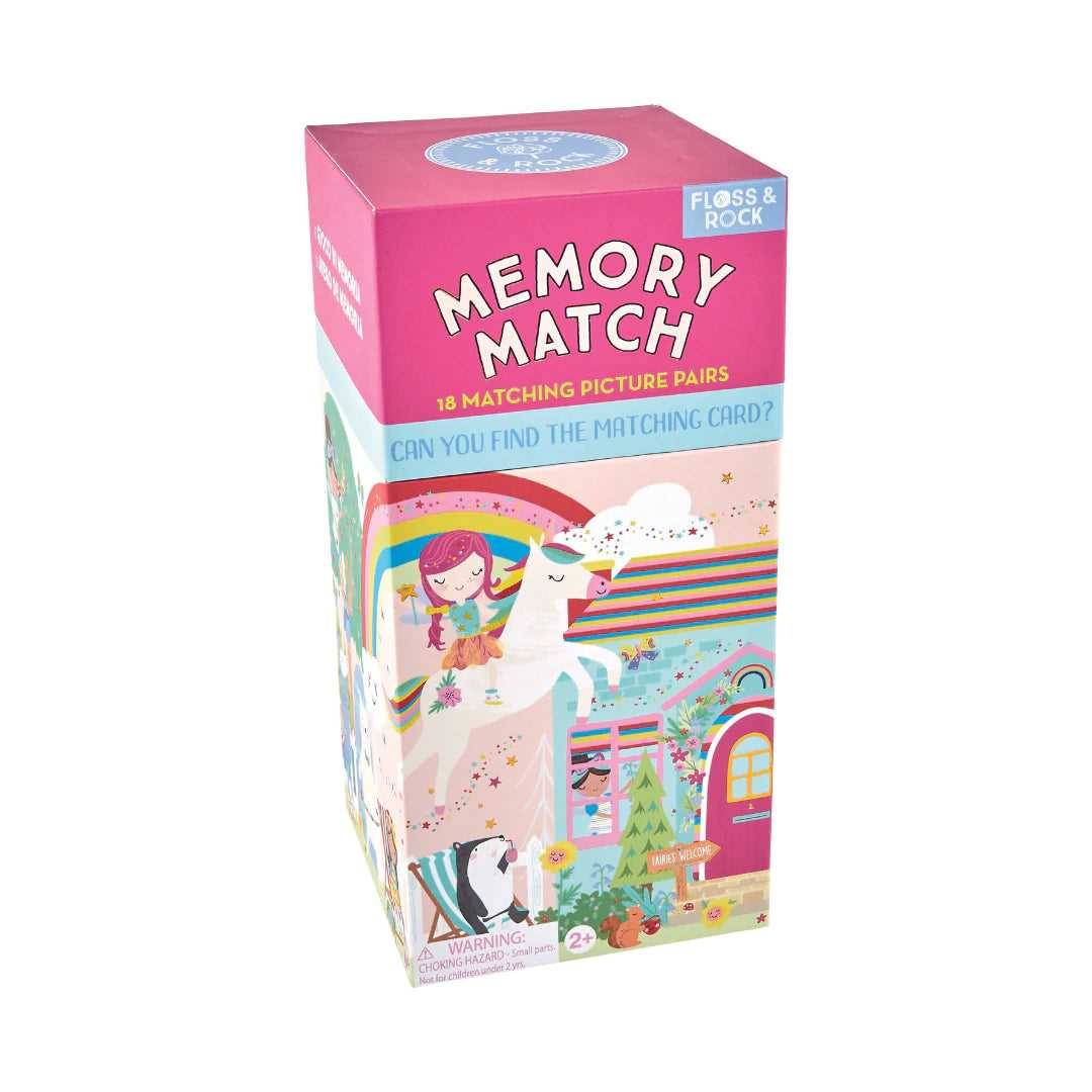 Floss & Rock Fairy Rainbow Memory Match Games